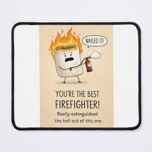 Item preview, Best Firefighter Who Really Extinguished This One Firefighting Humor designed and sold by Aryabek.