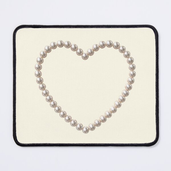 Item preview, Pearl Heart Outline Elegant Design designed and sold by jianina-alondra.