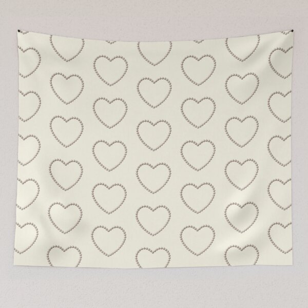 Item preview, Pearl Heart Outline Elegant Design designed and sold by jianina-alondra.
