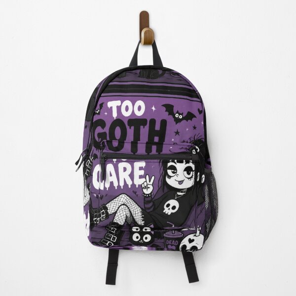 Item preview, too goth to care designed and sold by Talpha.