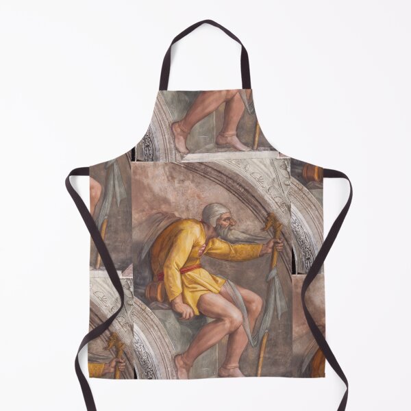 Item preview, Bearded Elder in Yellow Robe Fresco designed and sold by artofuniverse.