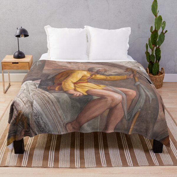Item preview, Bearded Elder in Yellow Robe Fresco designed and sold by artofuniverse.