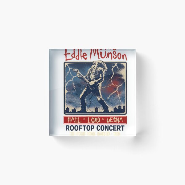 Item preview, Eddie Munson Hellfire Club Rooftop Concert designed and sold by DirilisIshak.