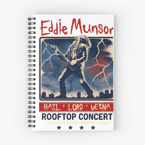 Item preview, Eddie Munson Hellfire Club Rooftop Concert designed and sold by DirilisIshak.