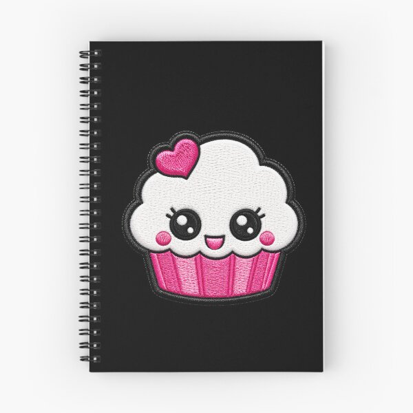 Item preview, Kawaii Cupcake Embroidery Patch Illustration designed and sold by ColorSplash123.