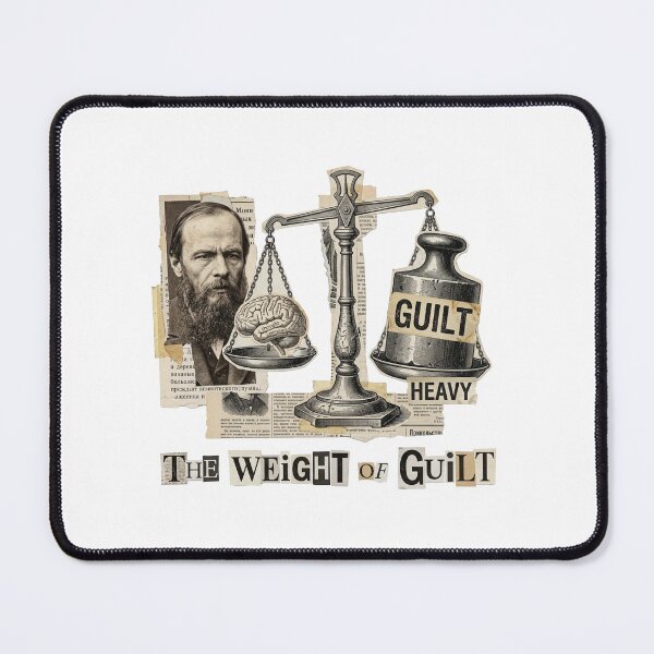 Item preview, Dostoevsky's Weight of Guilt designed and sold by OzzFrequency.