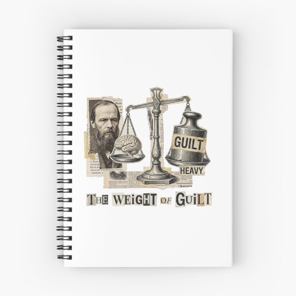 Item preview, Dostoevsky's Weight of Guilt designed and sold by OzzFrequency.
