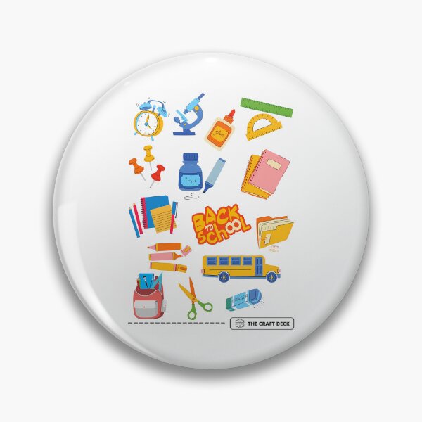 Item preview, Back To School Funny Sticker  Back To School Vibes  Journal  designed and sold by LarkBotel-ho.