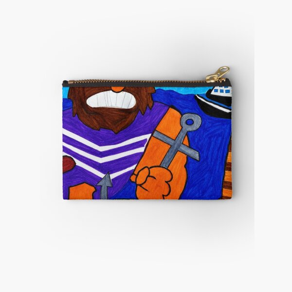 Item preview, Fremantle Dockers AFL Docker Man Drawing designed and sold by Luke Foran Sports Art.