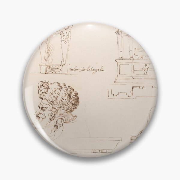 Item preview, Renaissance Sketchbook Studies of Figure and Architecture designed and sold by artofuniverse.