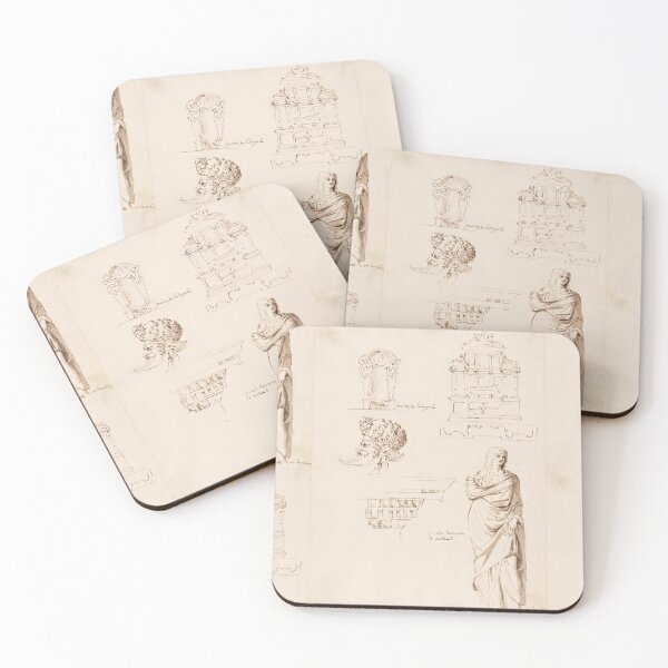 Item preview, Renaissance Sketchbook Studies of Figure and Architecture designed and sold by artofuniverse.