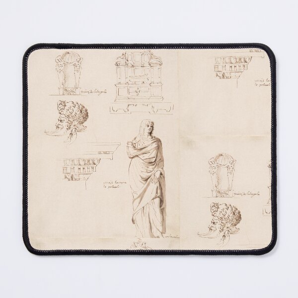 Item preview, Renaissance Sketchbook Studies of Figure and Architecture designed and sold by artofuniverse.