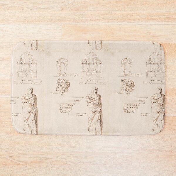 Item preview, Renaissance Sketchbook Studies of Figure and Architecture designed and sold by artofuniverse.