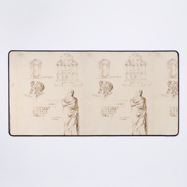 Item preview, Renaissance Sketchbook Studies of Figure and Architecture designed and sold by artofuniverse.