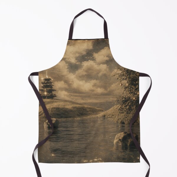 Item preview, Series The Glow of the Pagoda. Part 1 A Summer Morning from Childhood.(Vintage Version) designed and sold by MaxDreamsArt.