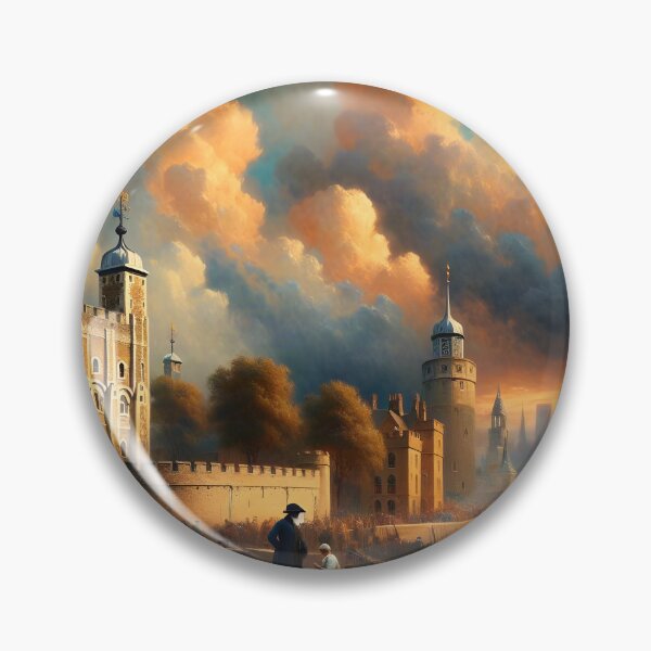 Item preview, Tower of London, in the style of Turner. designed and sold by oldMastersofart.