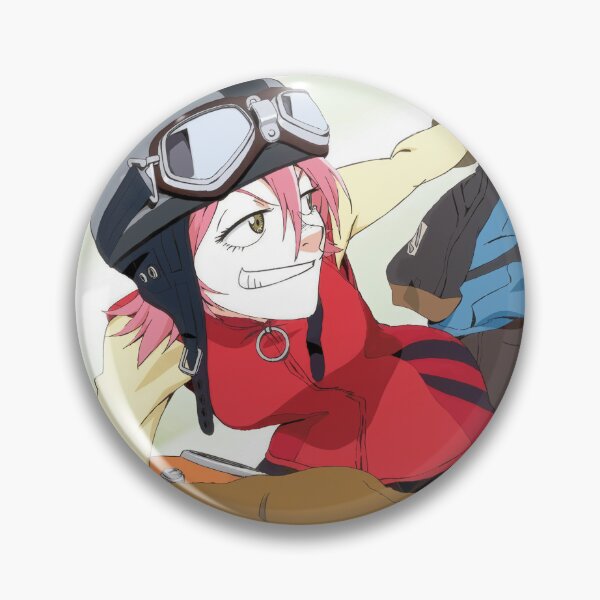 Item preview, FLCL Haruko Haruhara Illustration designed and sold by Fire TheMann.