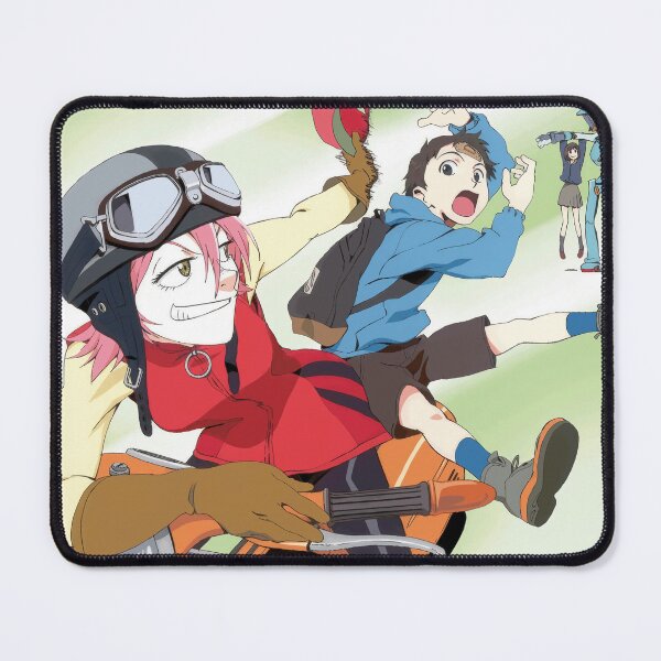 Item preview, FLCL Haruko Haruhara Illustration designed and sold by Fire TheMann.