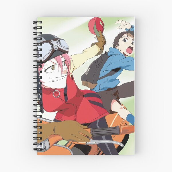 Item preview, FLCL Haruko Haruhara Illustration designed and sold by Fire TheMann.