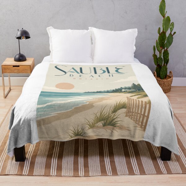 Item preview, Atardecer en Sauble Beach, Ontario, a lo largo del lago Hurón y la península de Bruce. designed and sold by Aryabek.
