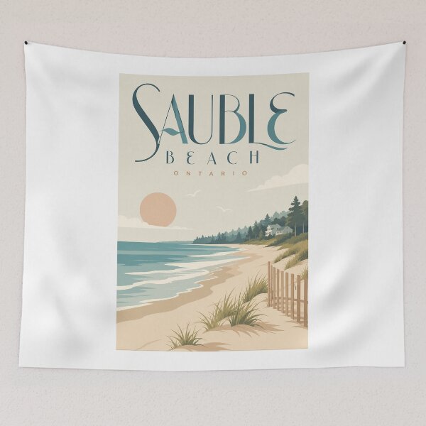 Item preview, Sauble Beach Ontario Sunset along Lake Huron and Bruce Peninsula designed and sold by Aryabek.