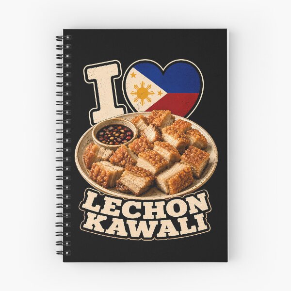 Item preview, I love lechon kawali with Filipino pride design designed and sold by rafaeltto.