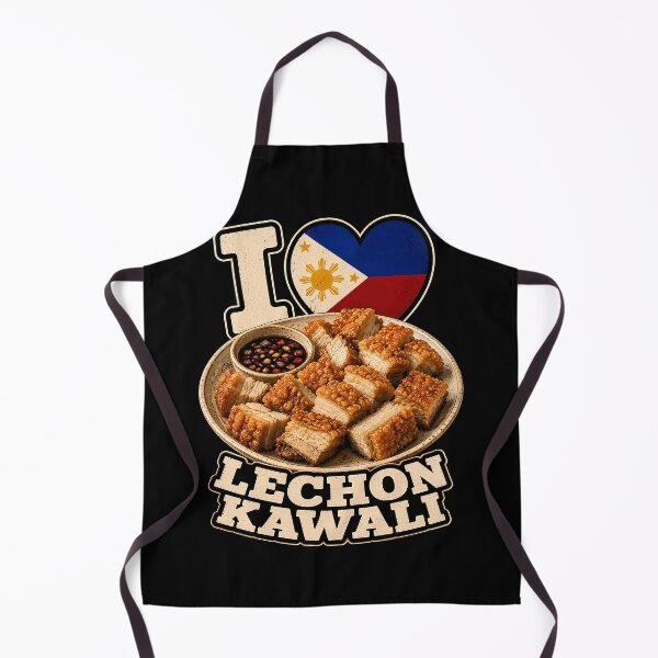 Item preview, I love lechon kawali with Filipino pride design designed and sold by rafaeltto.