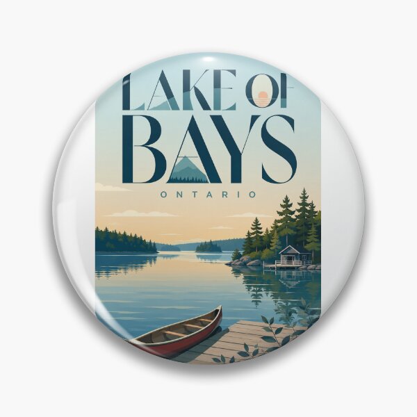 Item preview, Lake of Bays Ontario Cottage Country in Muskoka designed and sold by Aryabek.