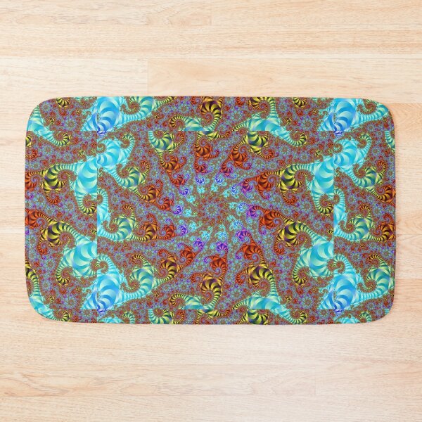 Item preview, Tiger Tendril Spiral Fractal Pattern designed and sold by pinkal.