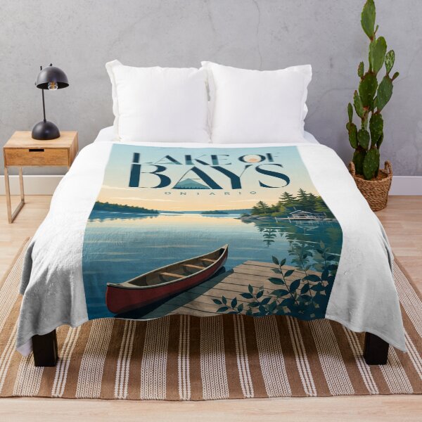 Item preview, Lake of Bays Ontario Cottage Country in Muskoka designed and sold by Aryabek.