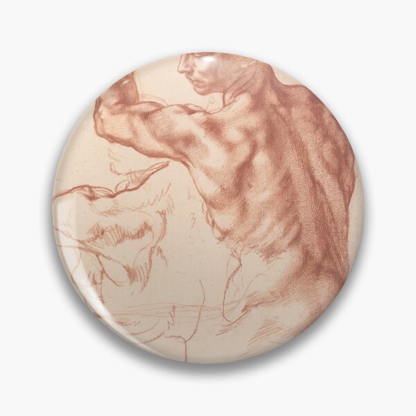 Item preview, Red Chalk Anatomical Figure Studies designed and sold by artofuniverse.