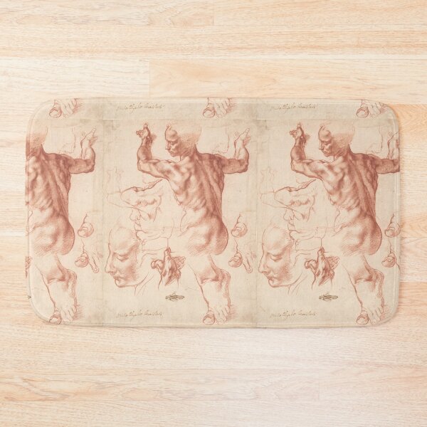 Item preview, Red Chalk Anatomical Figure Studies designed and sold by artofuniverse.