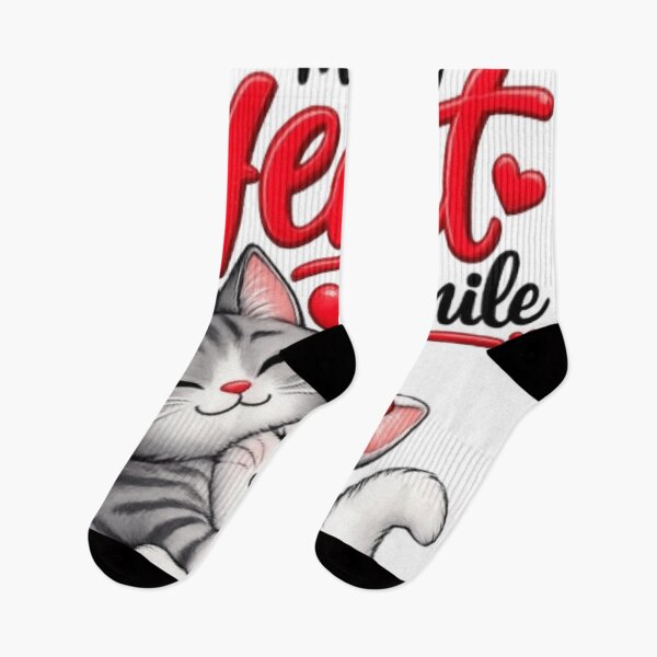 Item preview, You Make My Heart Smile Cat Love designed and sold by Salma.Store.