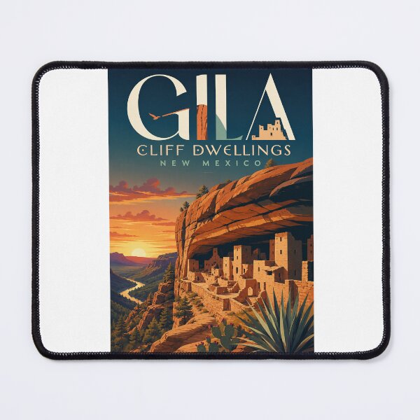 Item preview, Gila Cliff Dwellings New Mexico above the Gila River Wilderness designed and sold by Aryabek.