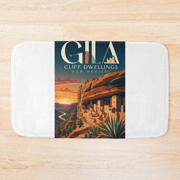 Item preview, Gila Cliff Dwellings New Mexico above the Gila River Wilderness designed and sold by Aryabek.