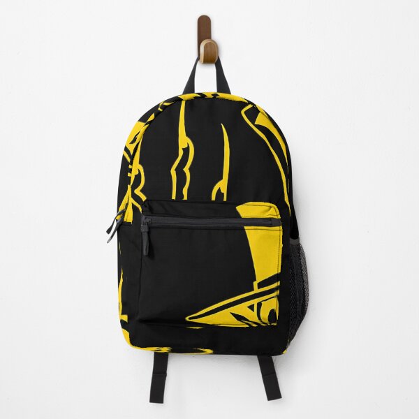 Item preview, Evil Circus Clown Face Yellow Silhouette Artwork Poster designed and sold by TshirtsDistrict.