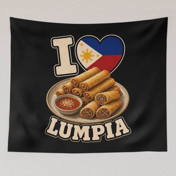 Item preview, I Love Lumpia Filipino Food Design designed and sold by rafaeltto.
