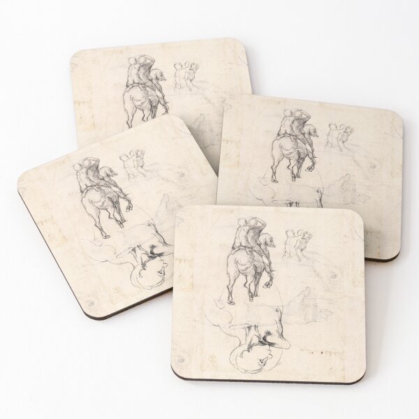 Item preview, Renaissance Anatomical Studies of Horsemen designed and sold by artofuniverse.
