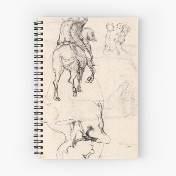 Item preview, Renaissance Anatomical Studies of Horsemen designed and sold by artofuniverse.