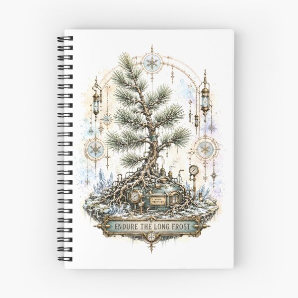 Item preview, Frost Engine Pine designed and sold by Shadow Sprite Art.