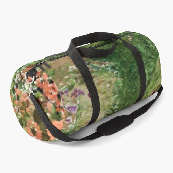 Item preview, Verdant Echoes – Impressionist Wildflower Garden Art Print designed and sold by 83oranges.com.