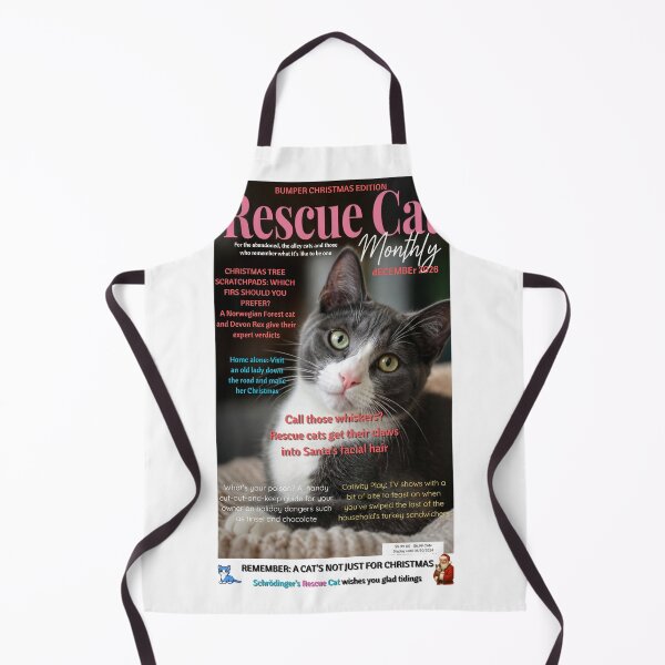 Item preview, RESCUE CAT MONTHLY CHRISTMAS CARD designed and sold by RESCUECAT.