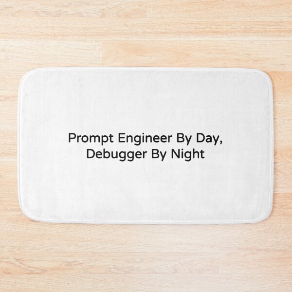 Item preview, Prompt Engineer By Day Debugger By Night Funny Tee designed and sold by low battery meme design.