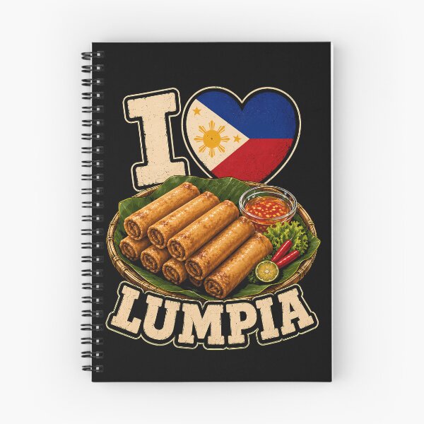 Item preview, I Love Lumpia Filipino Cuisine Design designed and sold by rafaeltto.