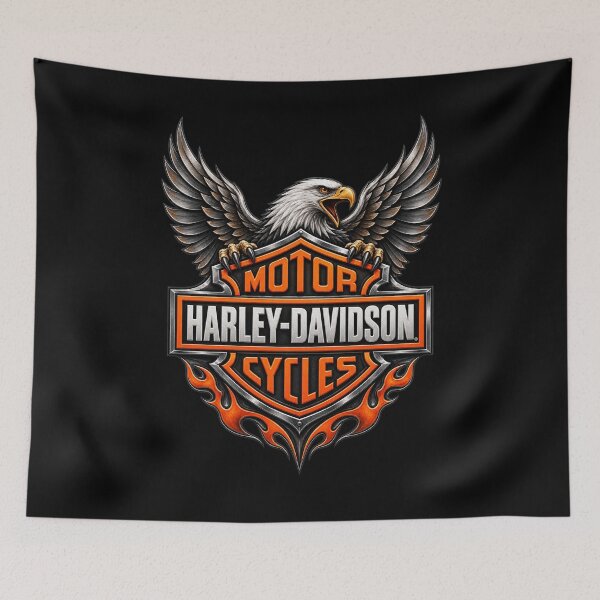 Item preview, Harley Davidson Eagle Bar Shield designed and sold by IronRoadCo.