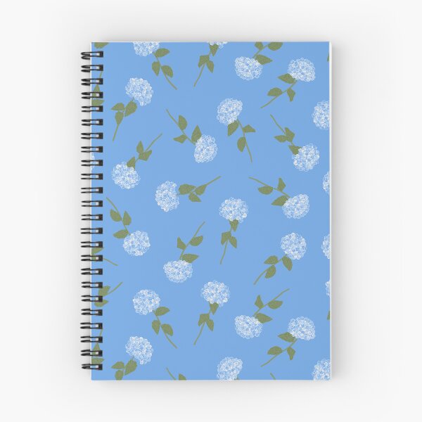 Item preview, single stem hydrangea - Bloom and Bow - dark blue designed and sold by Stephanie Fiona Design.