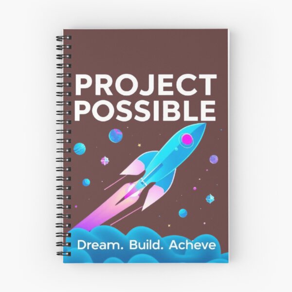 Item preview, Project Possible Rocket Space Design – Dream Build Achieve designed and sold by MystiColo.