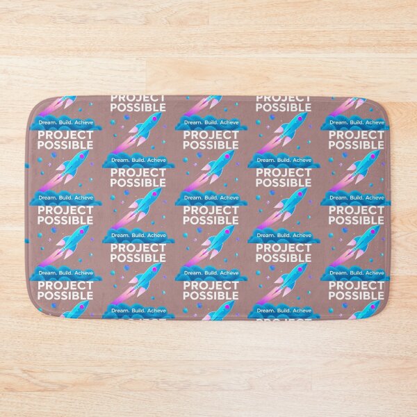 Item preview, Project Possible Rocket Space Design – Dream Build Achieve designed and sold by MystiColo.