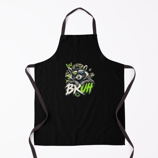 Item preview, Bruh Stay Chill Cool Raccoon in Sunglasses and Camo Hat designed and sold by Vermanartist.