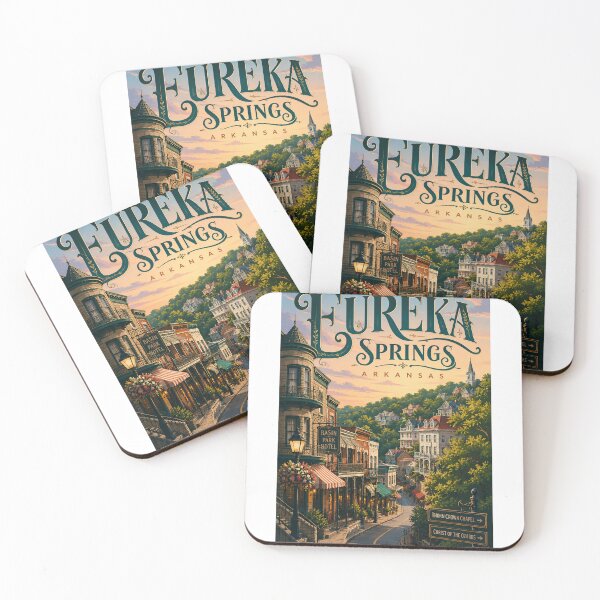 Item preview, Eureka Springs Arkansas Historic Downtown and Ozark Mountains designed and sold by StampMyPassport.